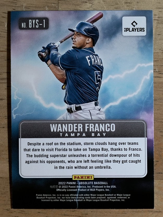 2022 Absolute By Storm #1 Wander Franco
