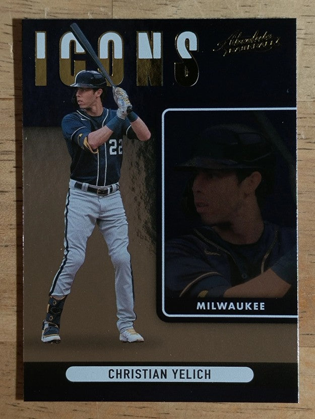 2022 Absolute Icons #10 Christian Yelich