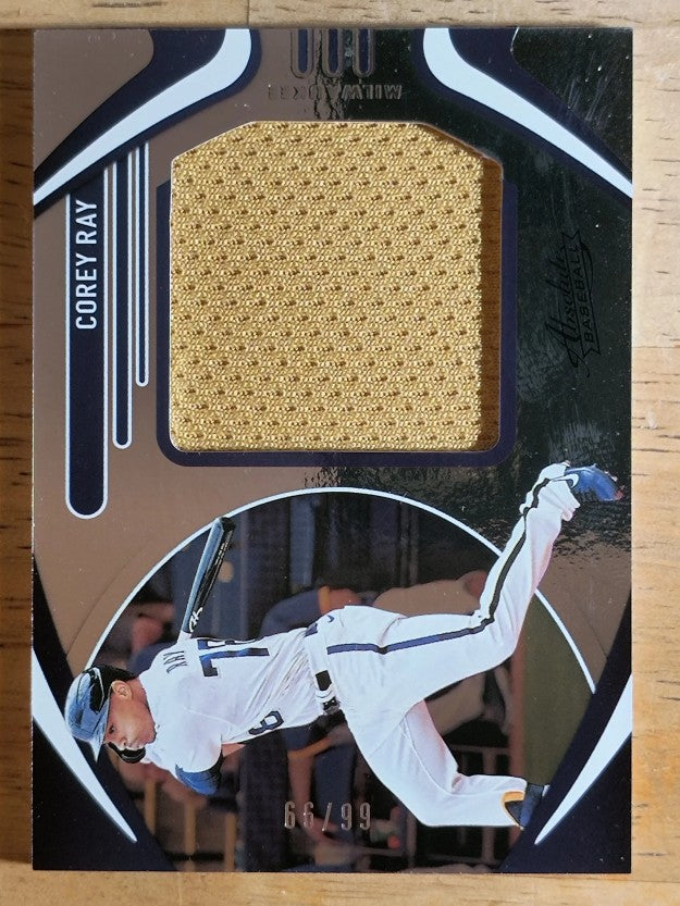 2022 Absolute Patches #19 Corey Ray/99