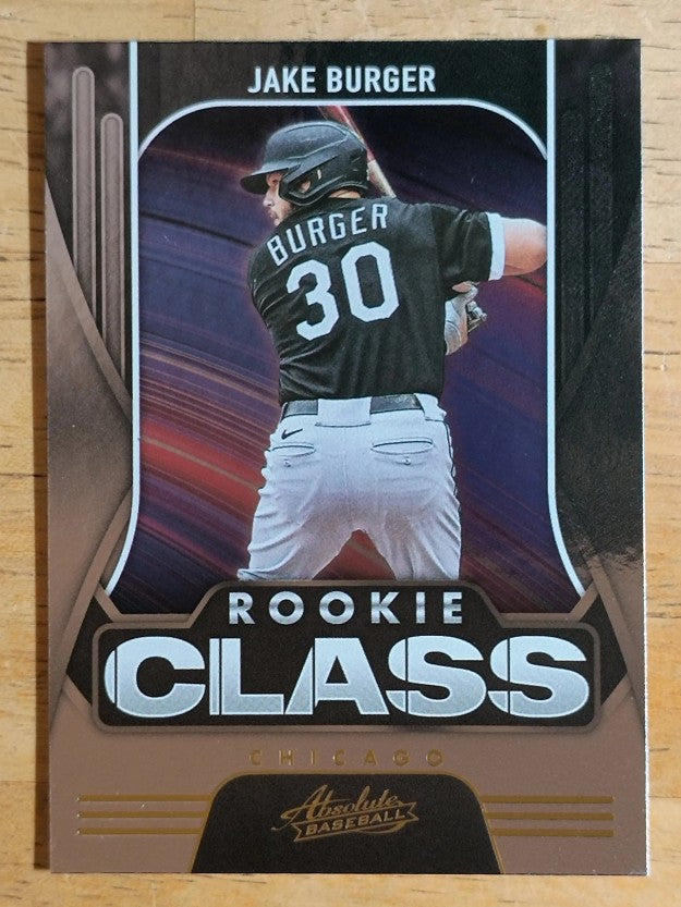 2022 Absolute Rookie Class #3 Jake Burger