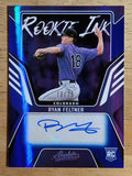 2022 Absolute Rookie Ink Spectrum Blue #9 Ryan Feltner