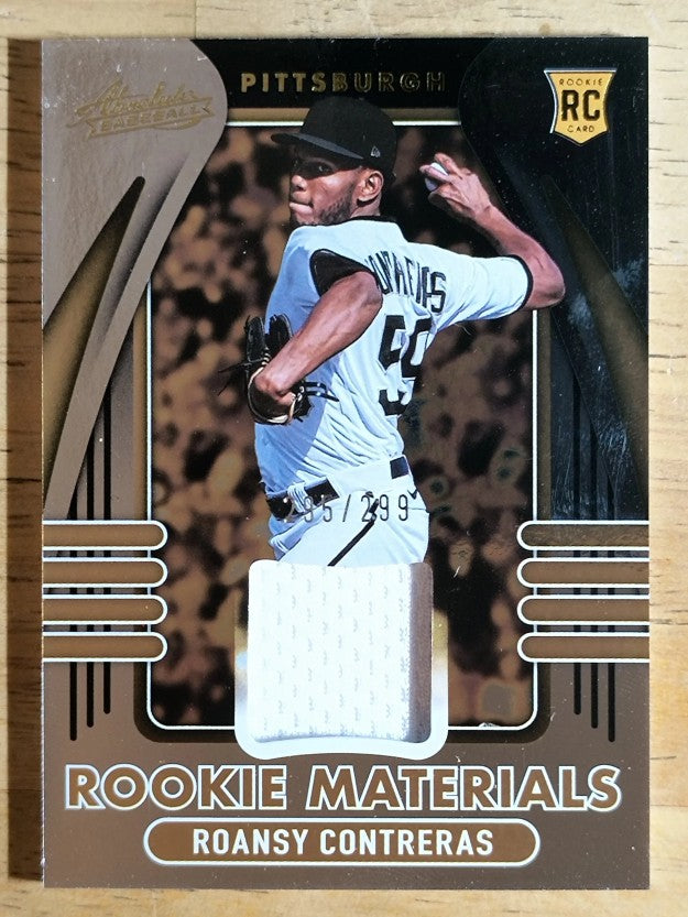 2022 Absolute Rookie Materials #12 Roansy Contreras