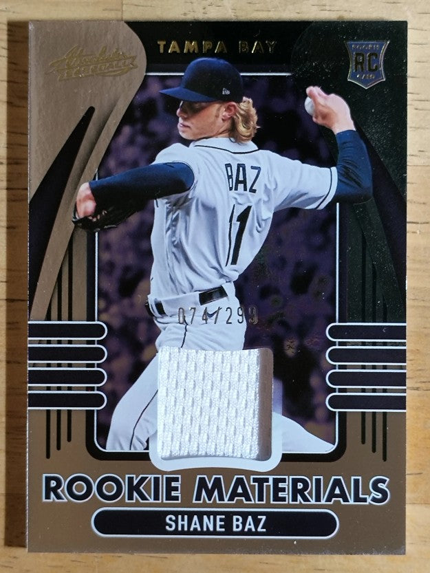 2022 Absolute Rookie Materials #14 Shane Baz