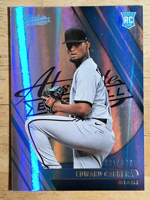 2022 Absolute Rookies Spectrum #8 Edward Cabrera