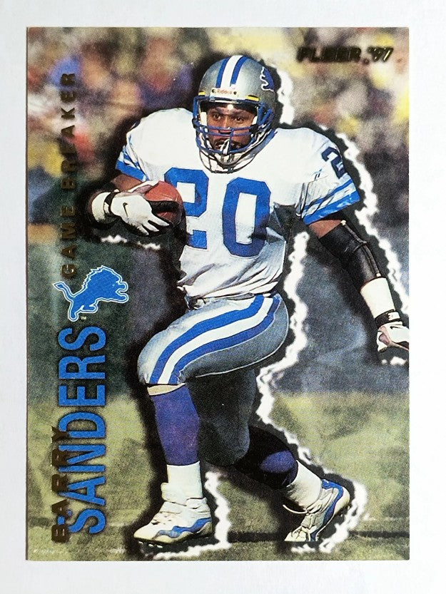 1997 Fleer Game Breakers Supreme #18 Barry Sanders