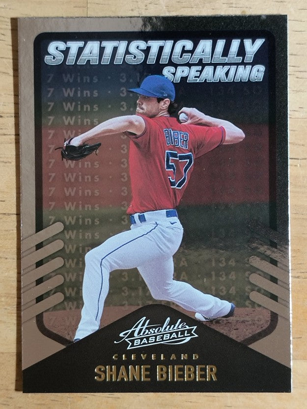 2022 Absolute Statistically Speaking #12 Shane Bieber