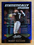 2022 Absolute Statistically Speaking Spectrum Blue #11 Manny Machado