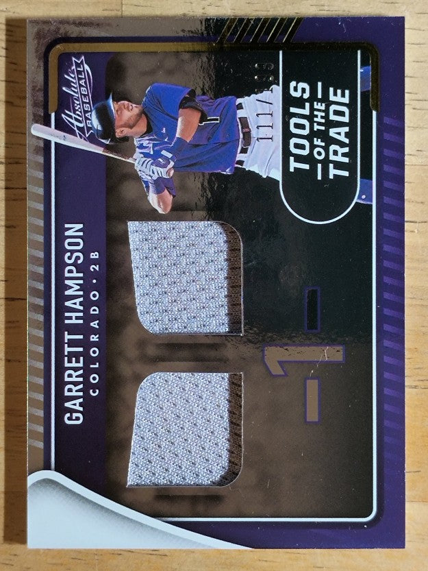 2022 Absolute Tools of the Trade 2 Swatch #38 Garrett Hampson/199