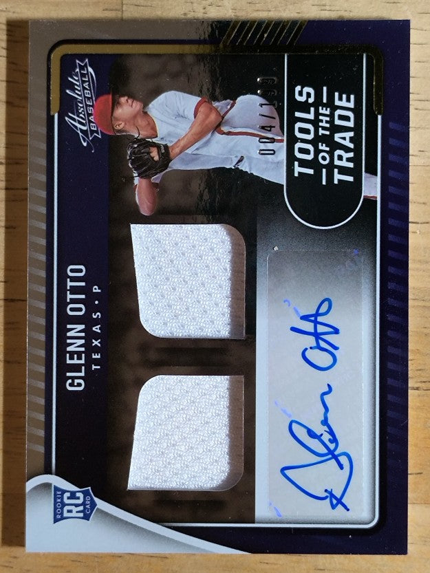 2022 Absolute Tools of the Trade 2 Swatch Signatures #10 Glenn Otto/199