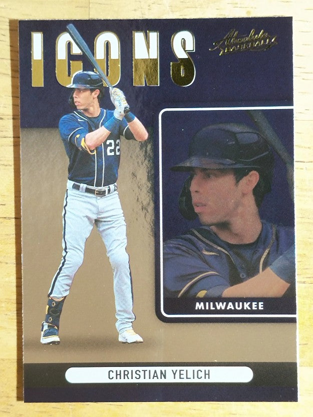 2022 Absolute Icons #10 Christian Yelich