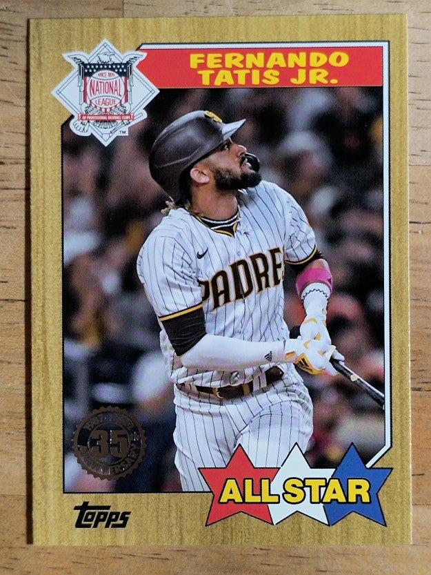 2022 Topps '87 Topps All-Star #87AS1 Fernando Tatis Jr.
