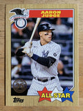 2022 Topps '87 Topps All-Star #87AS4 Aaron Judge