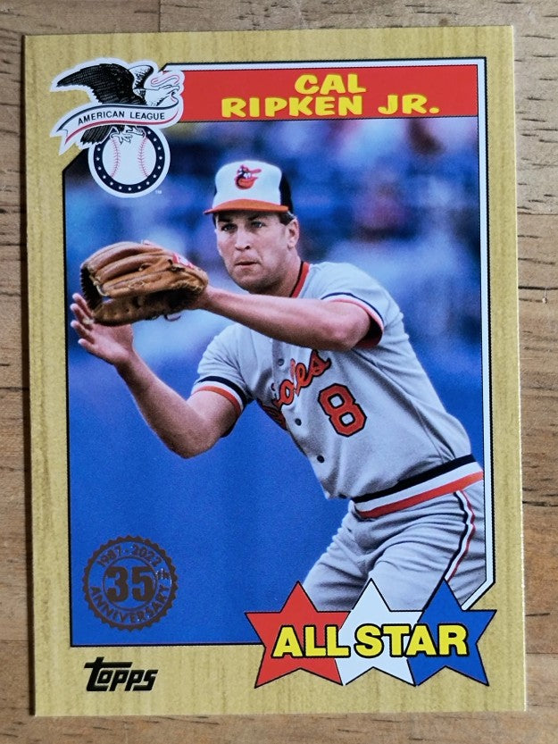 2022 Topps '87 Topps All-Star #87AS9 Cal Ripken Jr.