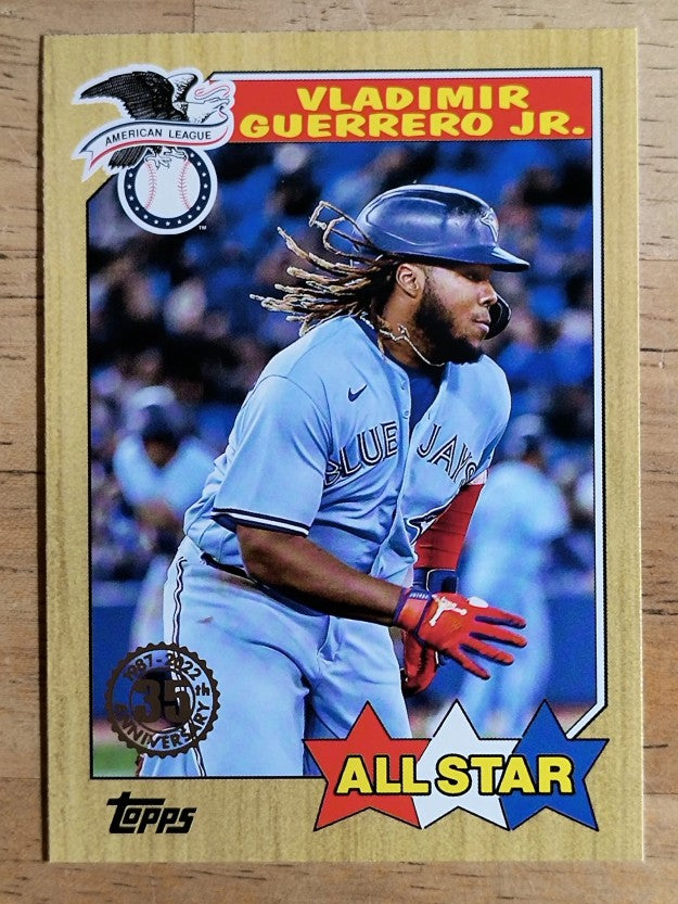 2022 Topps '87 Topps All-Star #87AS11 Vladimir Guerrero Jr.