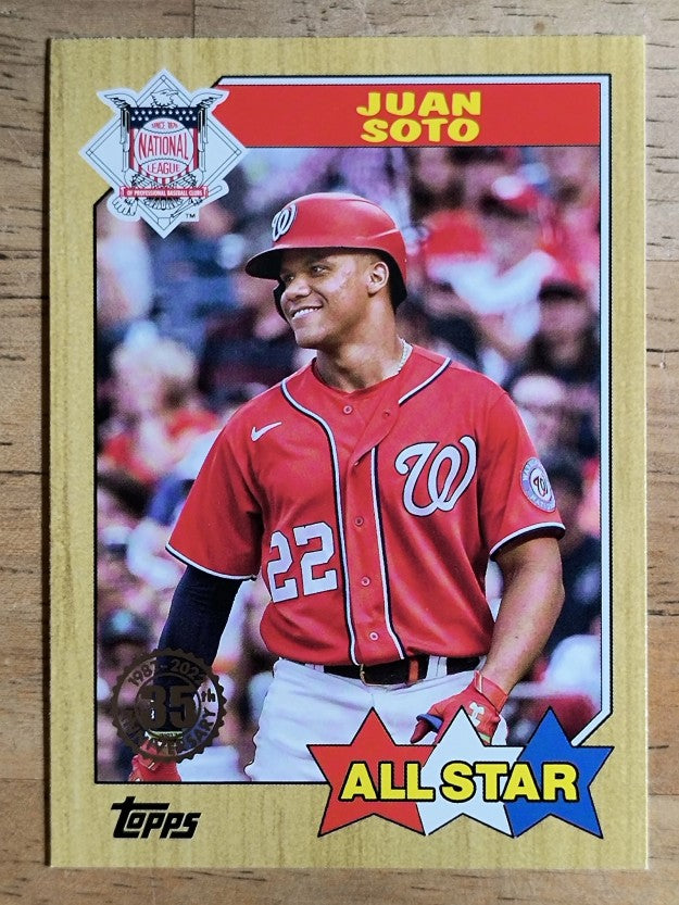 2022 Topps '87 Topps All-Star #87AS13 Juan Soto