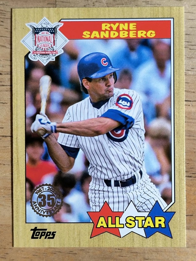 2022 Topps '87 Topps All-Star #87AS17 Ryne Sandberg
