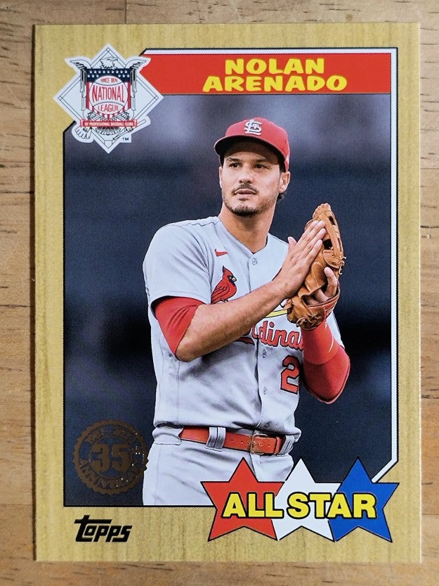 2022 Topps '87 Topps All-Star #87AS21 Nolan Arenado