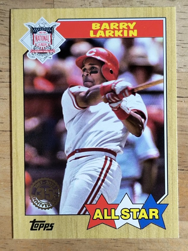 2022 Topps '87 Topps All-Star #87AS25 Barry Larkin