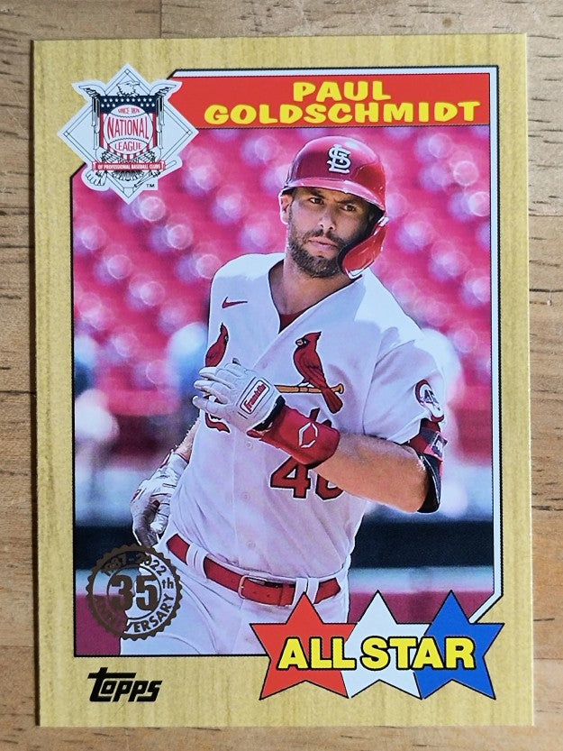 2022 Topps '87 Topps All-Star #87AS27 Paul Goldschmidt