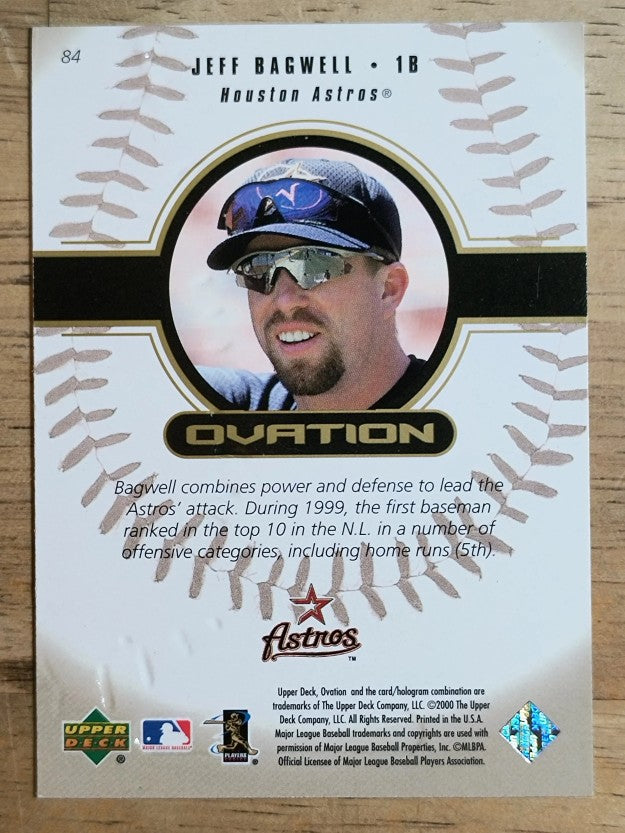 2000 Upper Deck Ovation #84 Jeff Bagwell SS