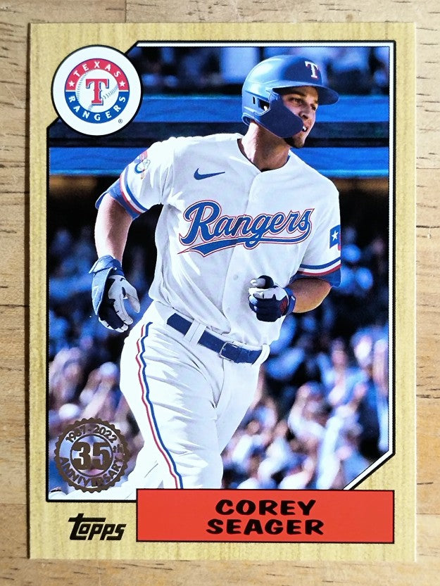 2022 Topps '87 Topps Series 2 #87TB20 Corey Seager
