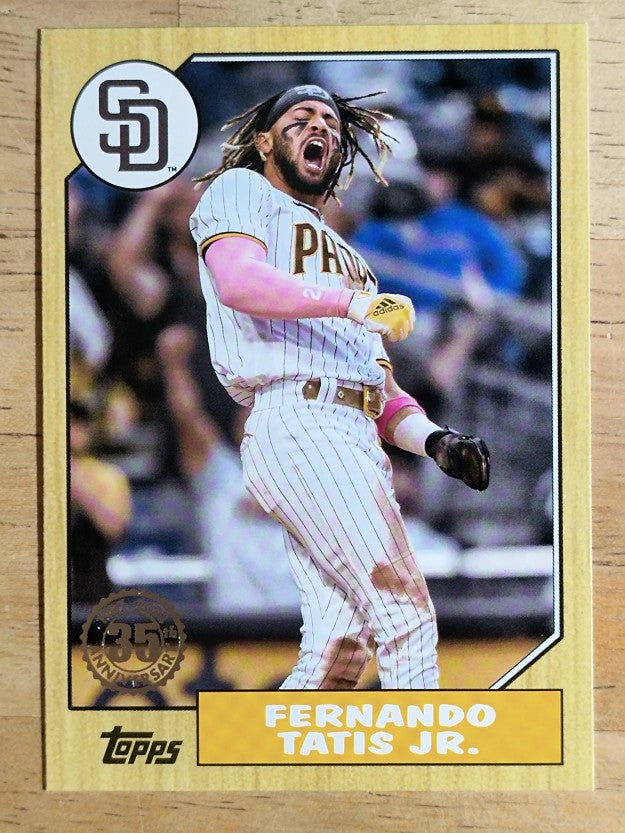 2022 Topps '87 Topps Series 2 #87TB21 Fernando Tatis Jr.