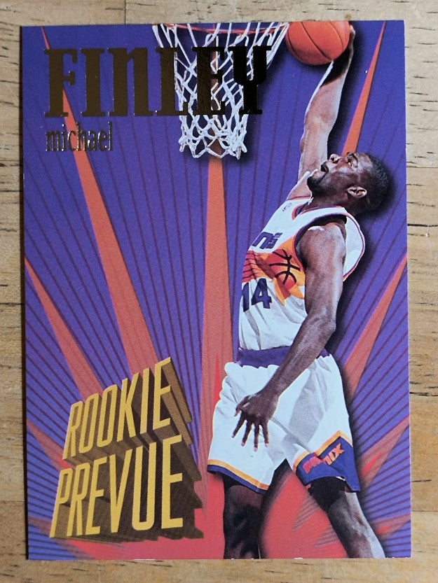 1995-96 SkyBox Premium Rookie Prevue #RP19 Michael Finley