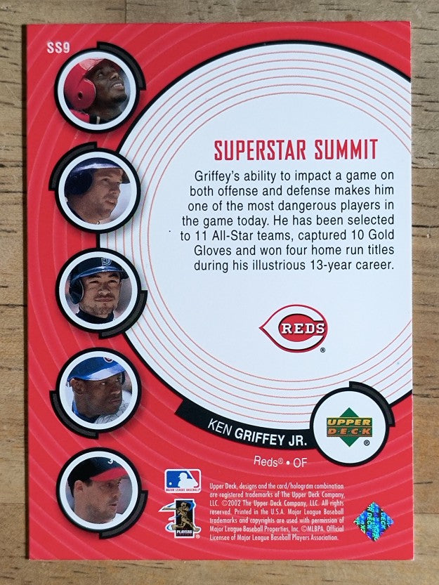 2002 Upper Deck Superstar Summit II #SS9 Ken Griffey Jr.