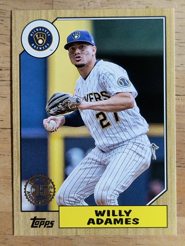 2022 Topps '87 Topps Series 2 #87TB38 Willy Adames