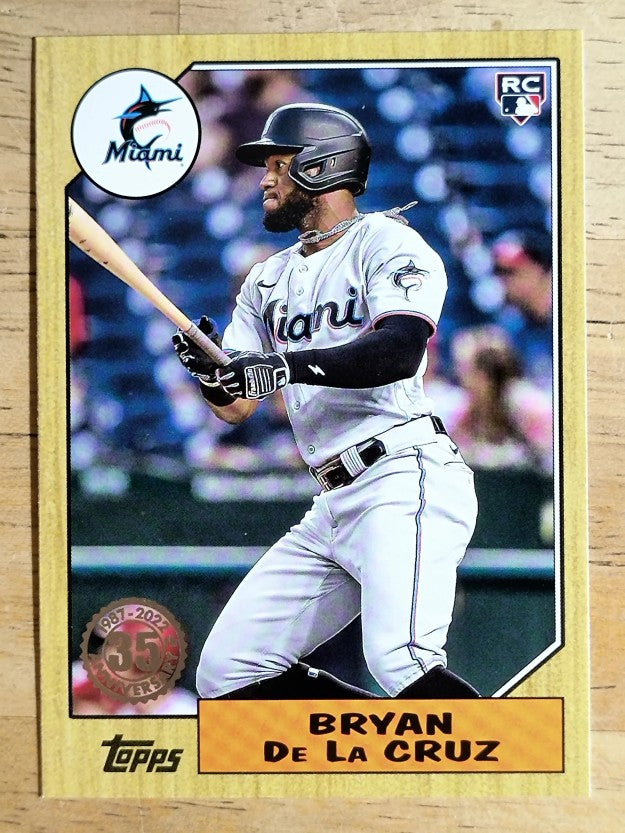 2022 Topps '87 Topps Series 2 #87TB42 Bryan De La Cruz