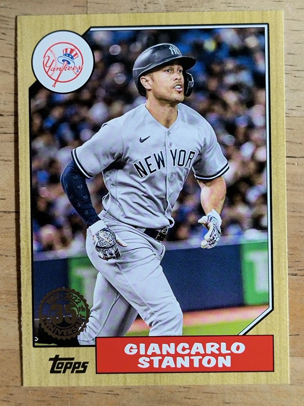 2022 Topps '87 Topps Series 2 #87TB43 Giancarlo Stanton