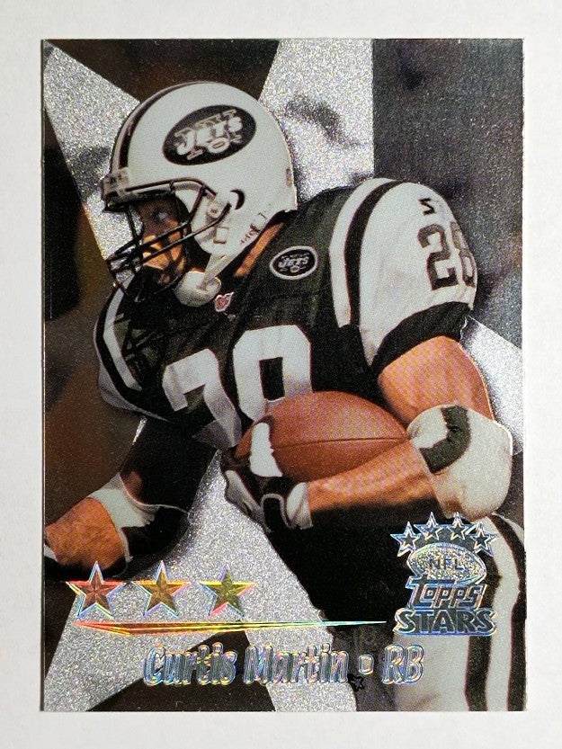 1999 Topps Stars Three Star #22 Curtis Martin