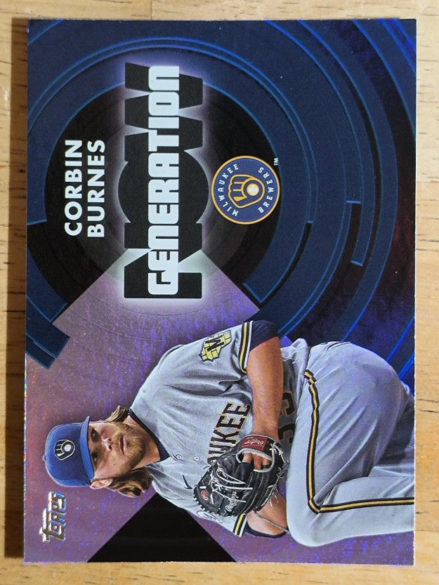 2022 Topps Generation Now #GN45 Corbin Burnes