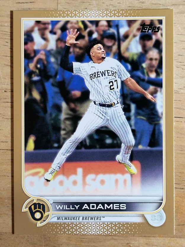 2022 Topps Gold #378 Willy Adames
