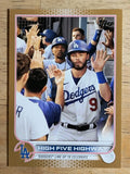 2022 Topps Gold #505 High Five Highway/Gavin Lux/Mookie Betts