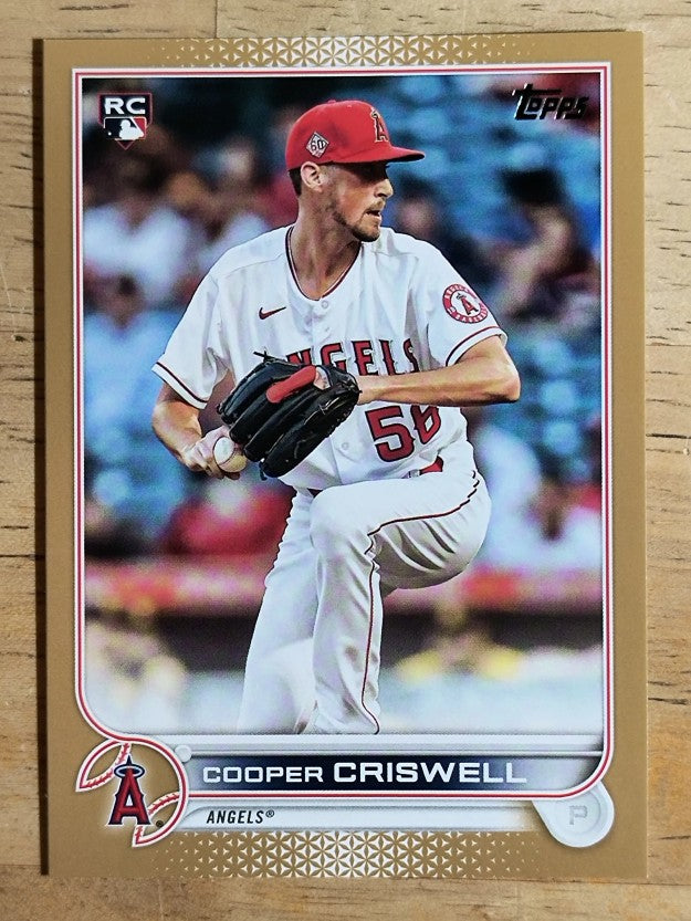 2022 Topps Gold #521 Cooper Criswell