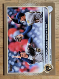 2022 Topps Gold #597 Milwaukee Brewers