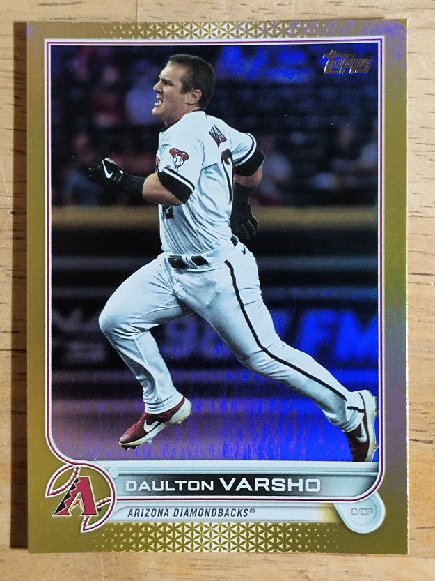 2022 Topps Gold Foil #394 Daulton Varsho