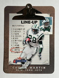 2001 Fleer Game Time Eleven-Up #6 Curtis Martin