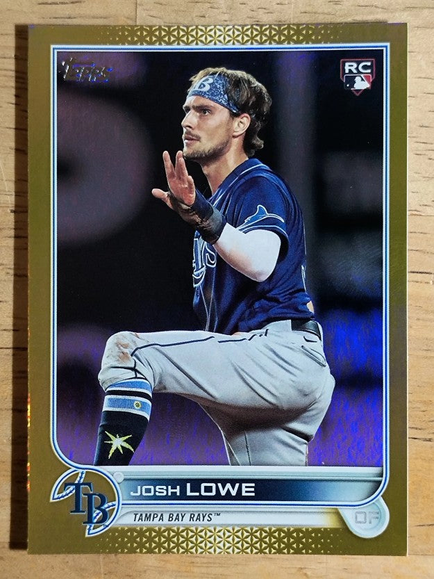 2022 Topps Gold Foil #479 Josh Lowe