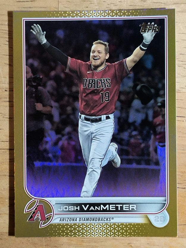 2022 Topps Gold Foil #534 Josh VanMeter