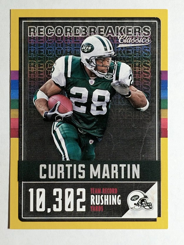 2017 Classics Record Breakers Gold #25 Curtis Martin