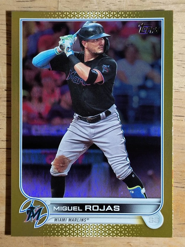 2022 Topps Gold Foil #544 Miguel Rojas