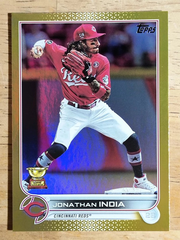 2022 Topps Gold Foil #563 Jonathan India