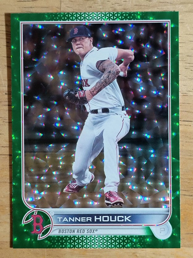 2022 Topps Green Foilboard #548 Tanner Houck