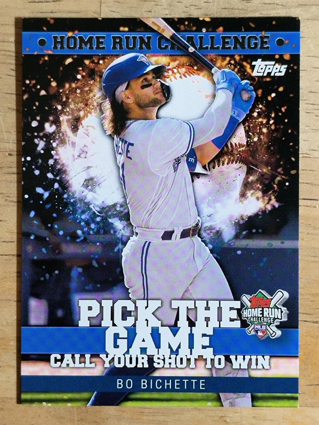 2022 Topps Home Run Challenge Code Cards Series 2 #HRC12 Bo Bichette