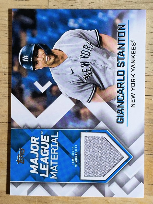 2022 Topps Major League Materials #MLMGS Giancarlo Stanton S2