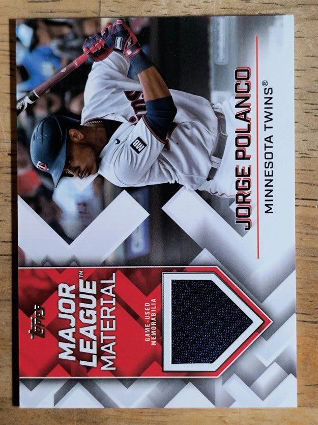 2022 Topps Major League Materials #MLMJP Jorge Polanco S2