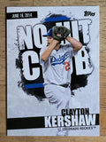 2022 Topps No-Hit Club #NHC1 Clayton Kershaw