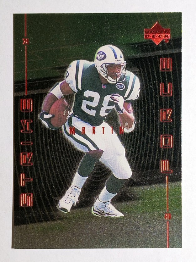 1999 Upper Deck Strike Force #SF12 Curtis Martin